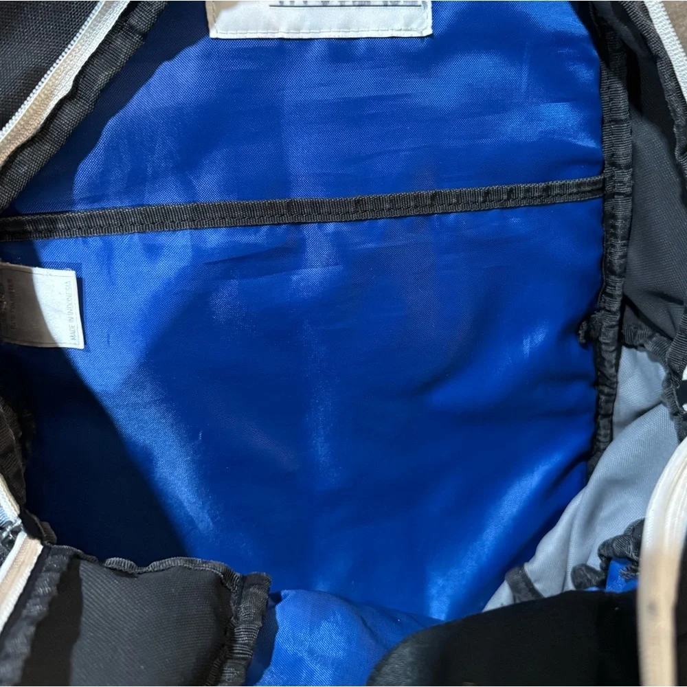 Adidas Black & White Logo 3 Stripe Backpack for Men /‎ Boys Girls Women's Bag
